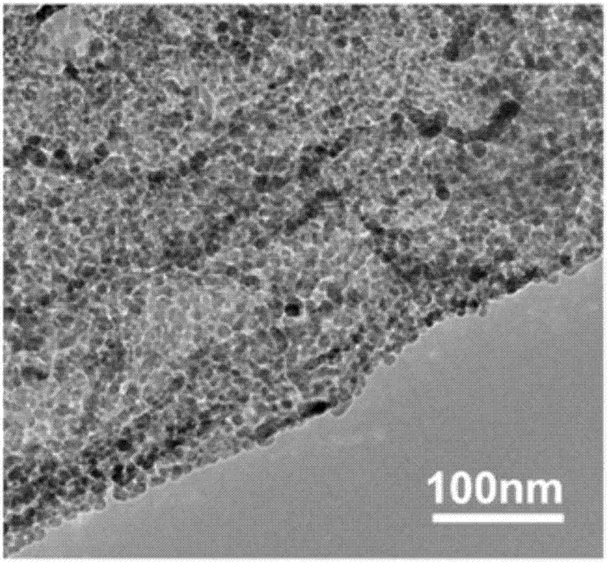 Nanosheet prepared from transition metal oxide nano particles and preparation method thereof