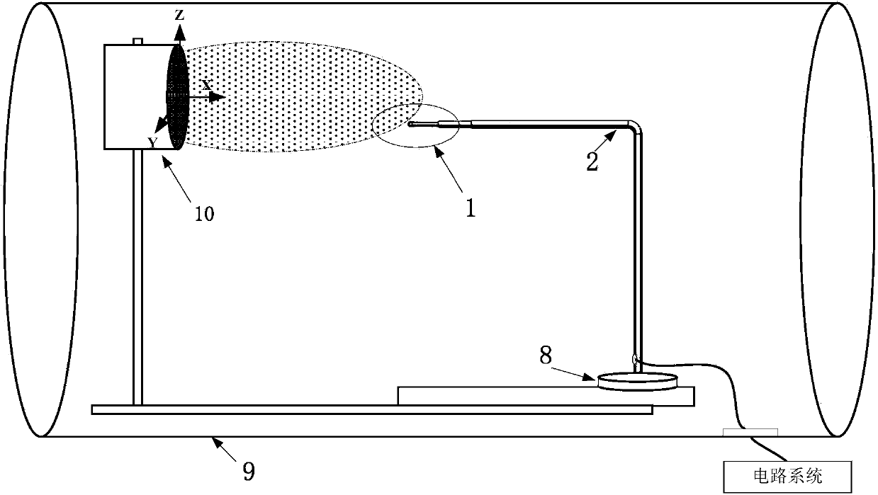 Langmuir emitting probe for plasma space potential diagnosing