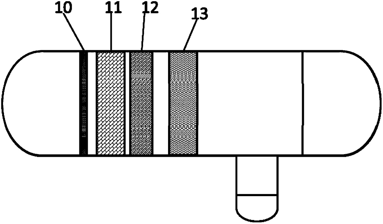 Step-by-step dewatering method for biomass pyrolysis liquid hydrogenation combined device