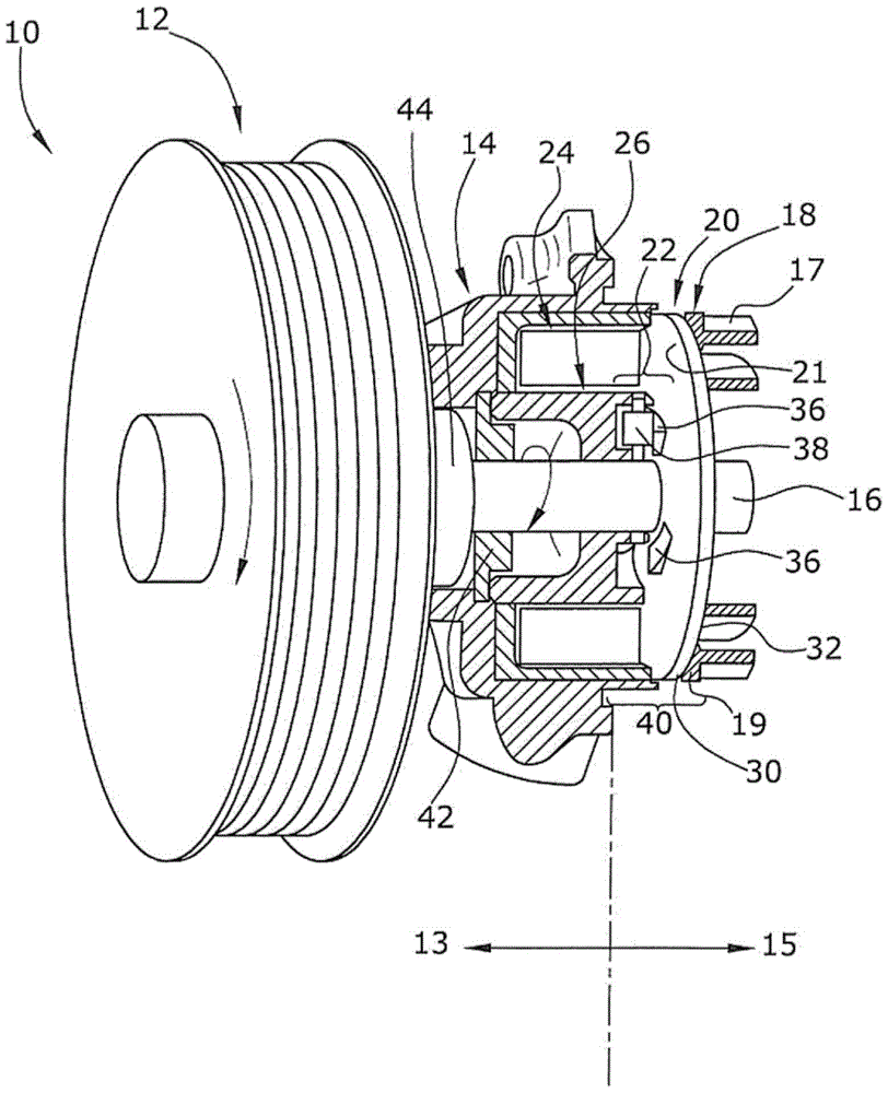 Convertible mechanical coolant pump