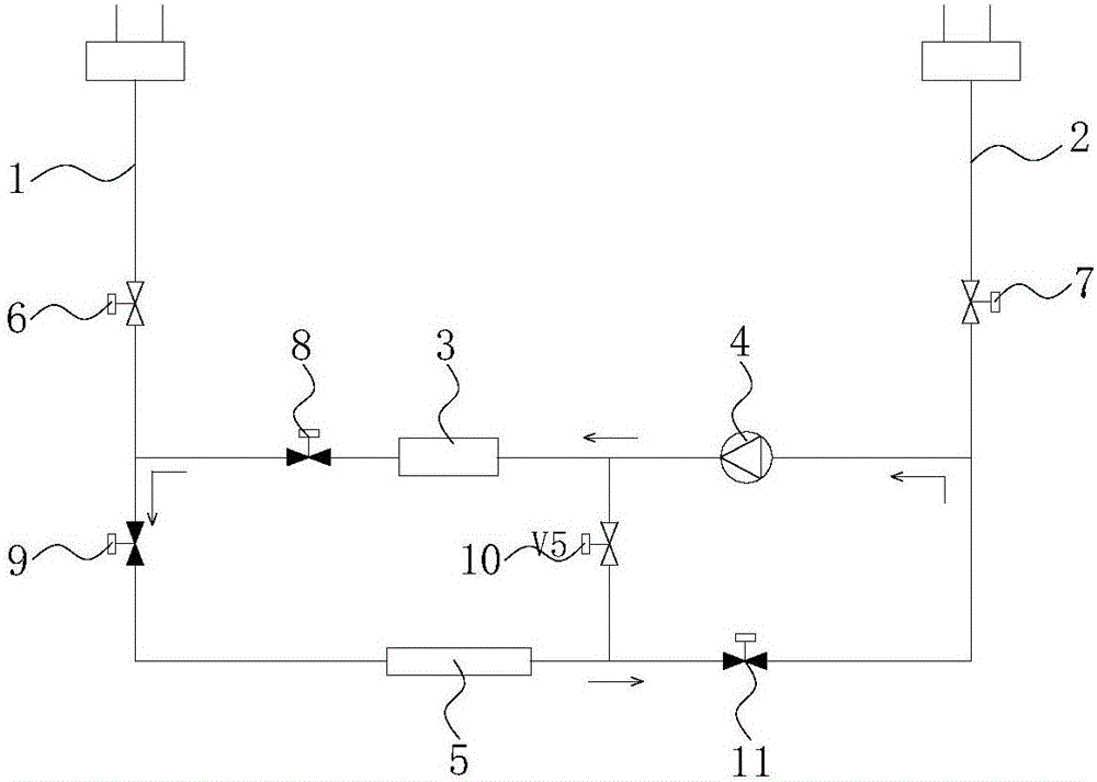 Water storage central air conditioning system and optimal control method