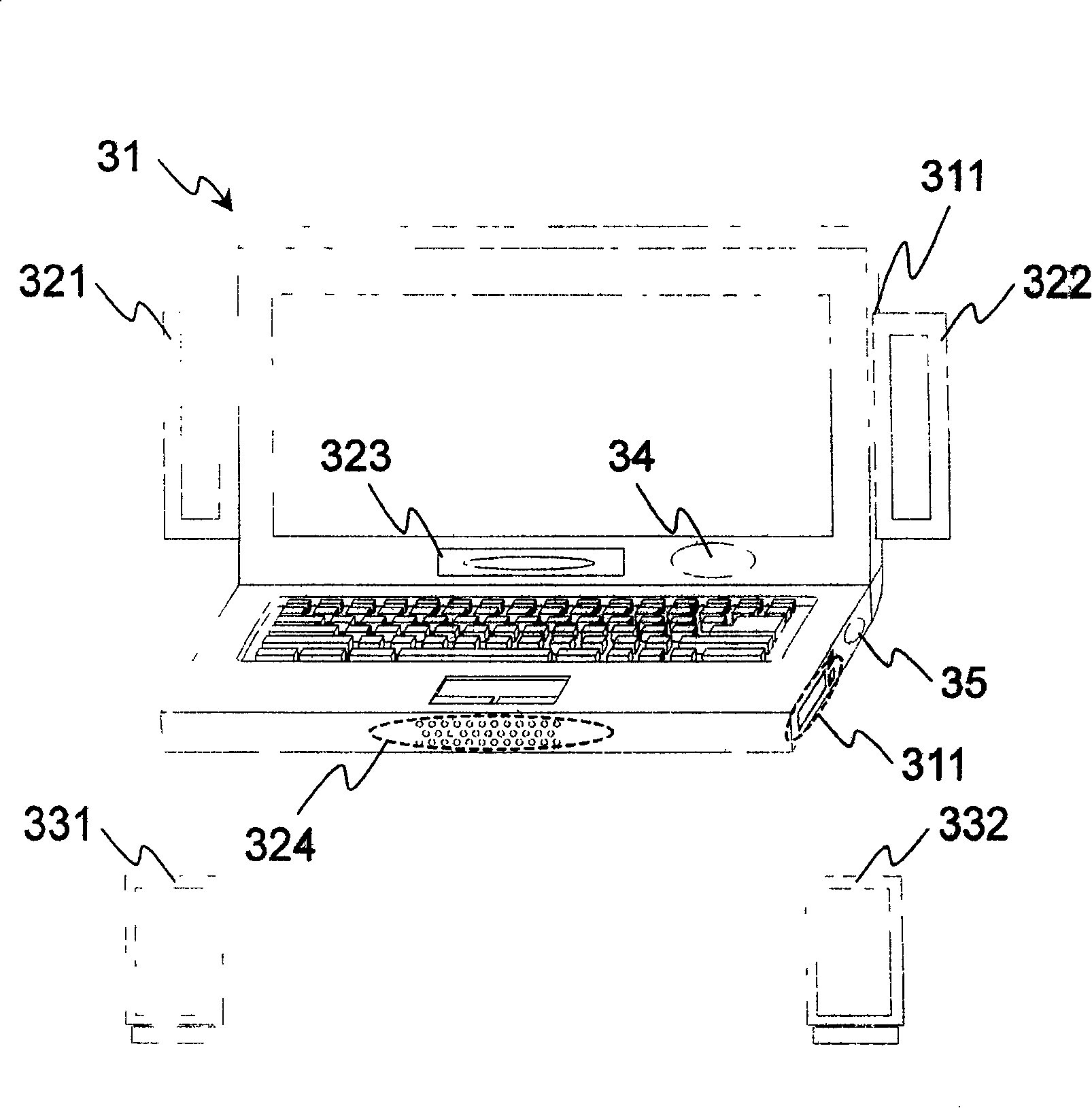 Sound effect system and radio sound source output device