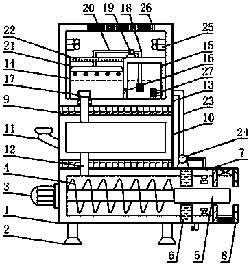 Production equipment and method for composite plastic product