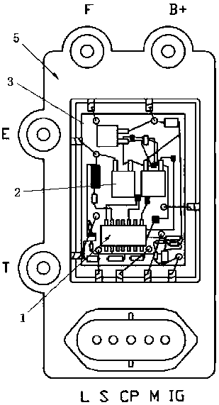 Automobile electronic regulator and operating method thereof