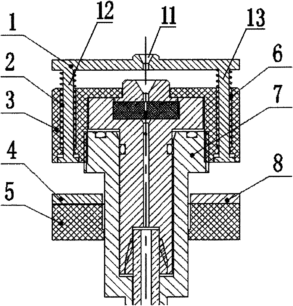 Triggering device and method for sample injection port of chromatograph