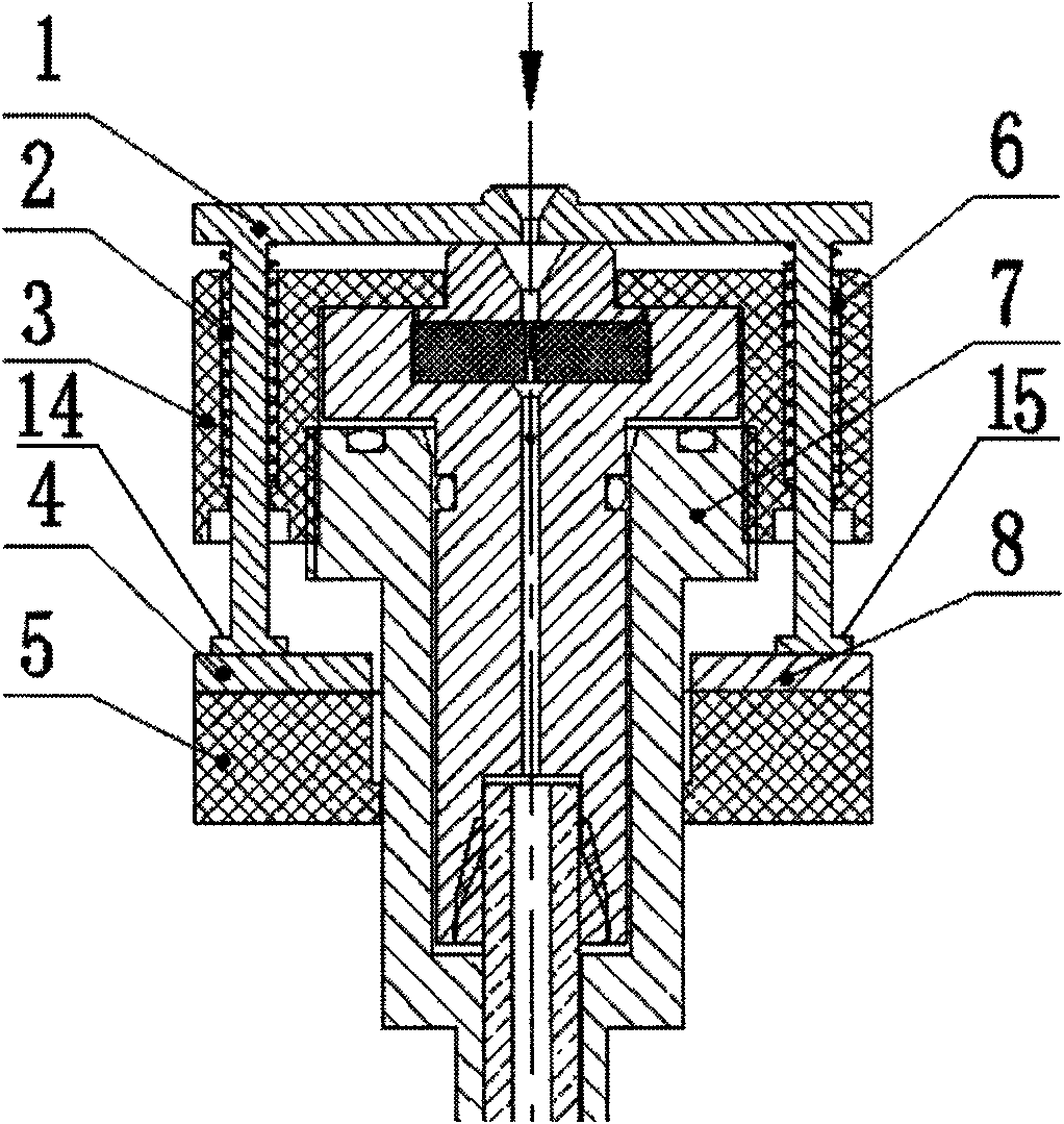 Triggering device and method for sample injection port of chromatograph