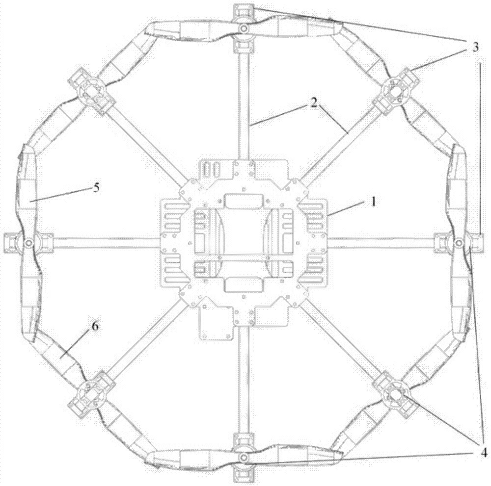 Double-layer and eight-rotor-wing aircraft