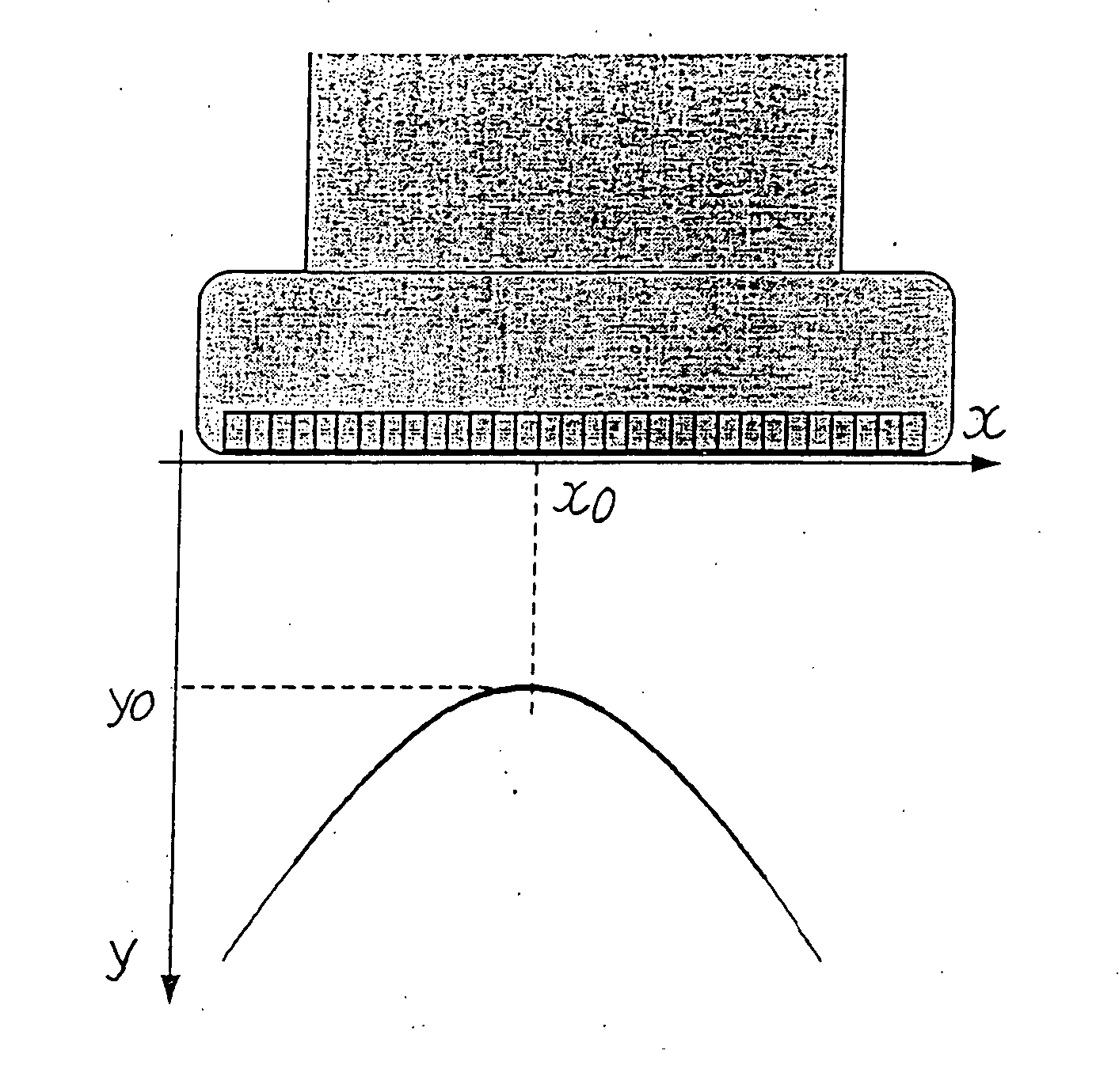 Ultrasound image focusing method and relative ultrasound system