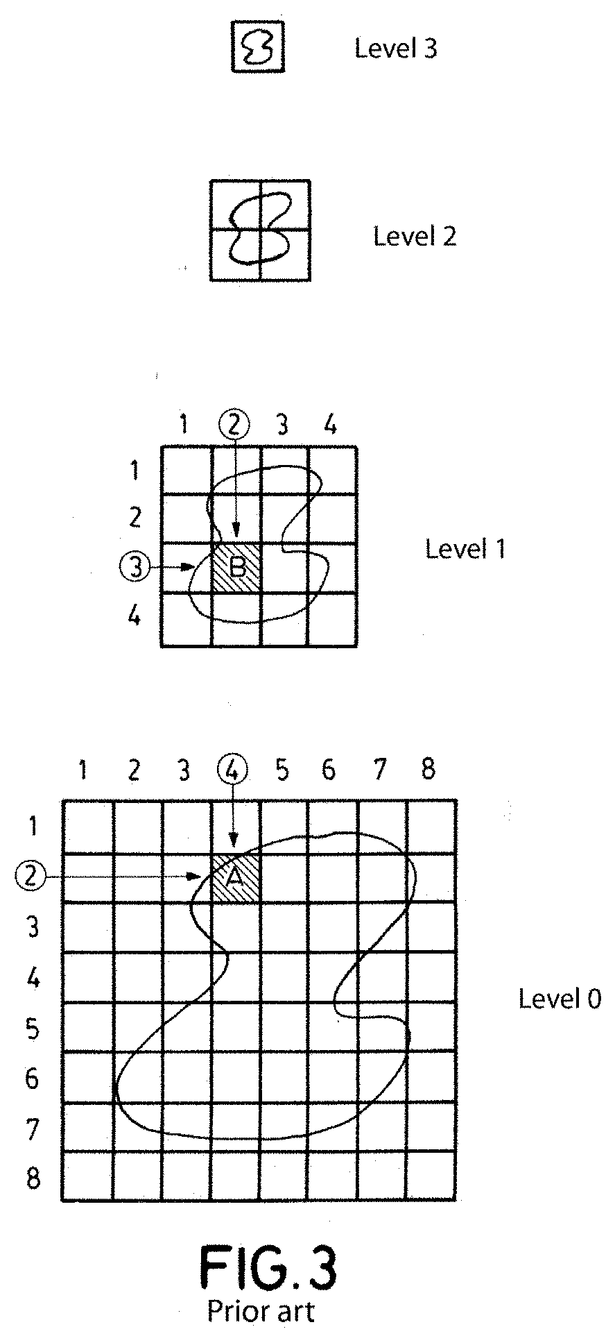 Computer implemented method and module for accessing a dicom whole slide image database