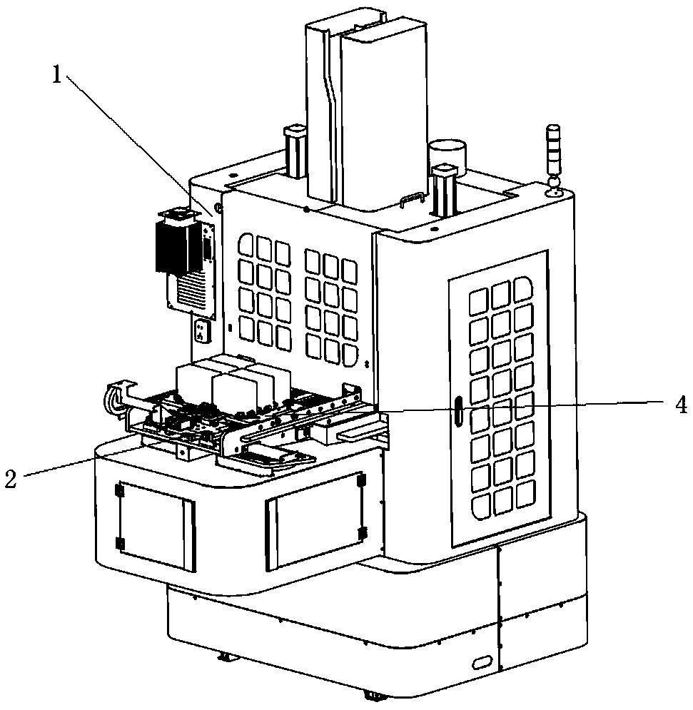 Full-automatic casting and welding machine and automatic casting and welding assembly line