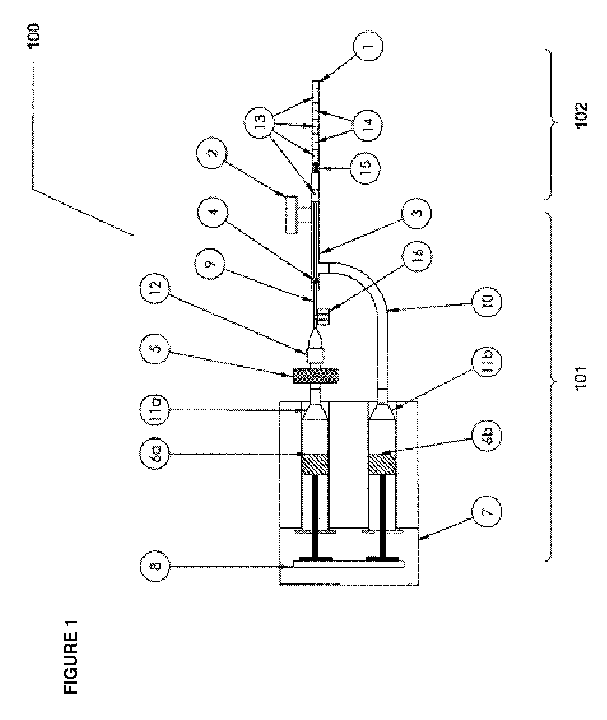 Contrast agent injection system for sonographic imaging