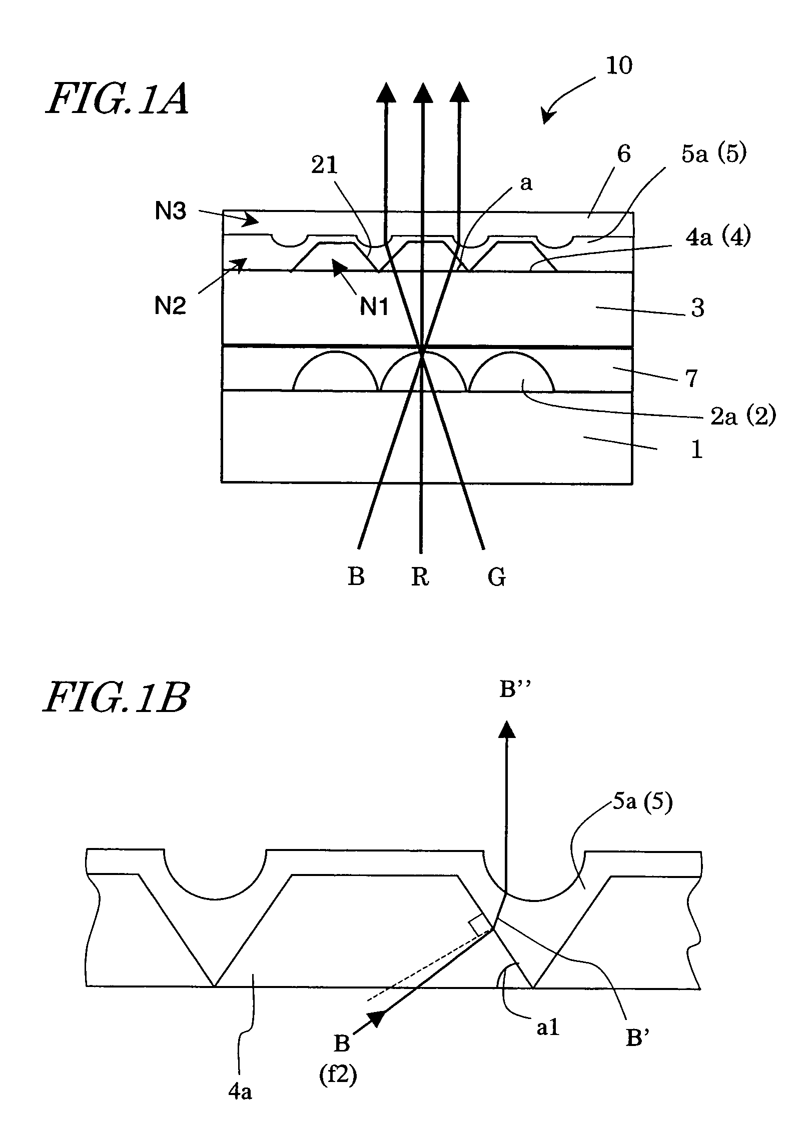 Dioptric element array substrate, image display device and image display apparatus