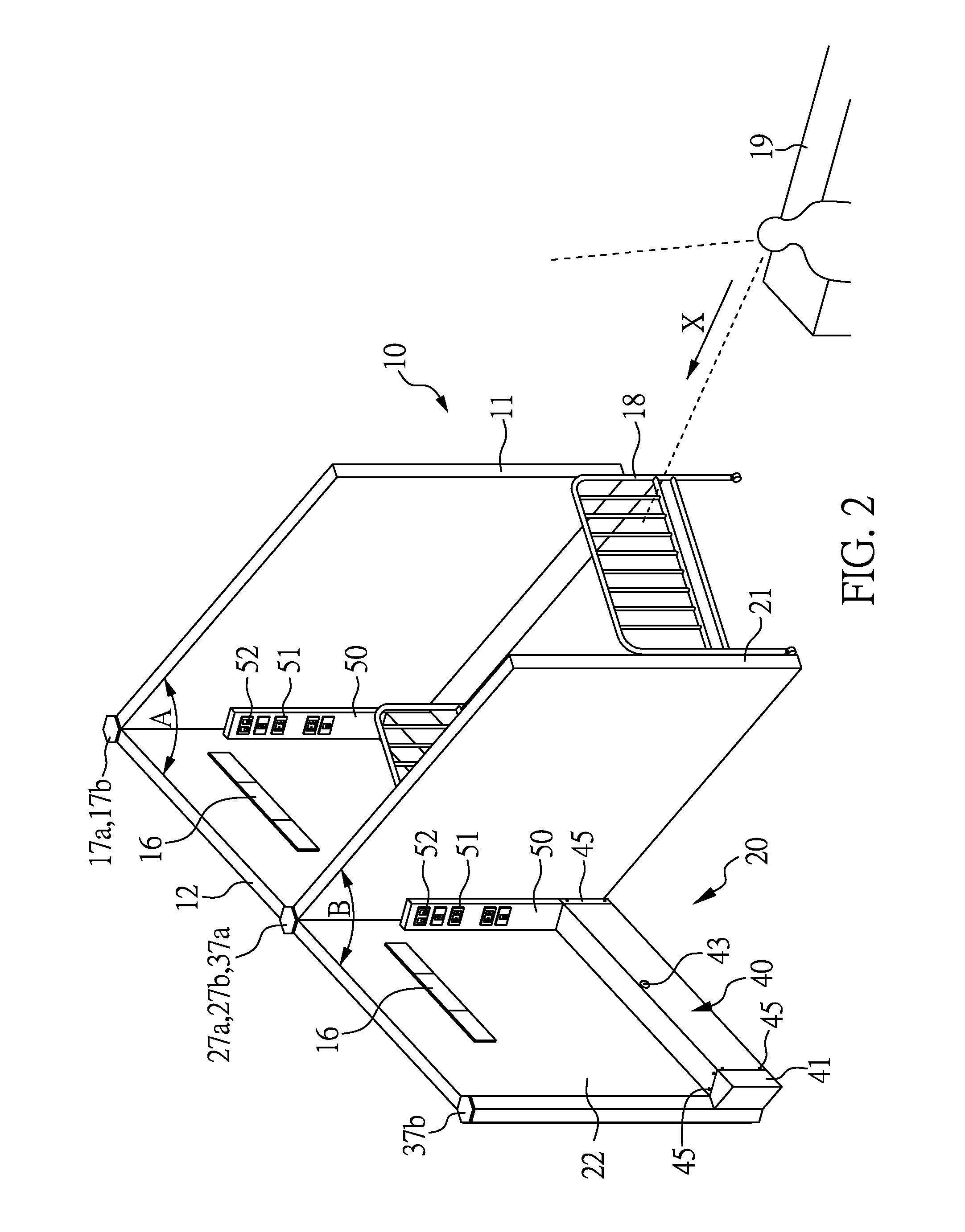 Intergraded dialysis unit module and module compartment structure