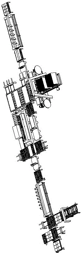 Full-automatic multifunctional complete set of stone processing equipment and processing method