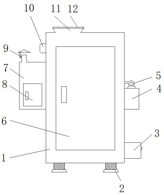 Solid separating and sorting device