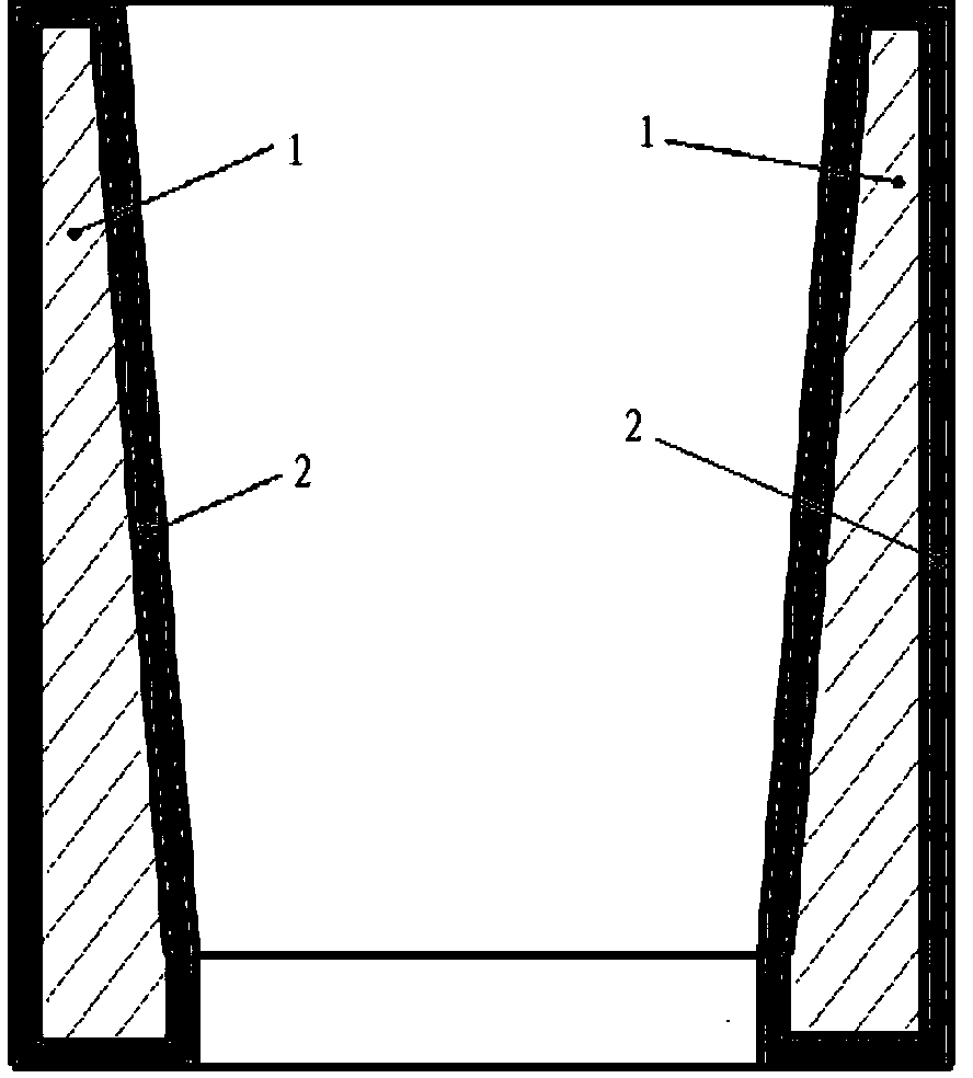 Ceramic sprue gate bushing for low pressure casting of aluminum alloy and manufacturing method thereof