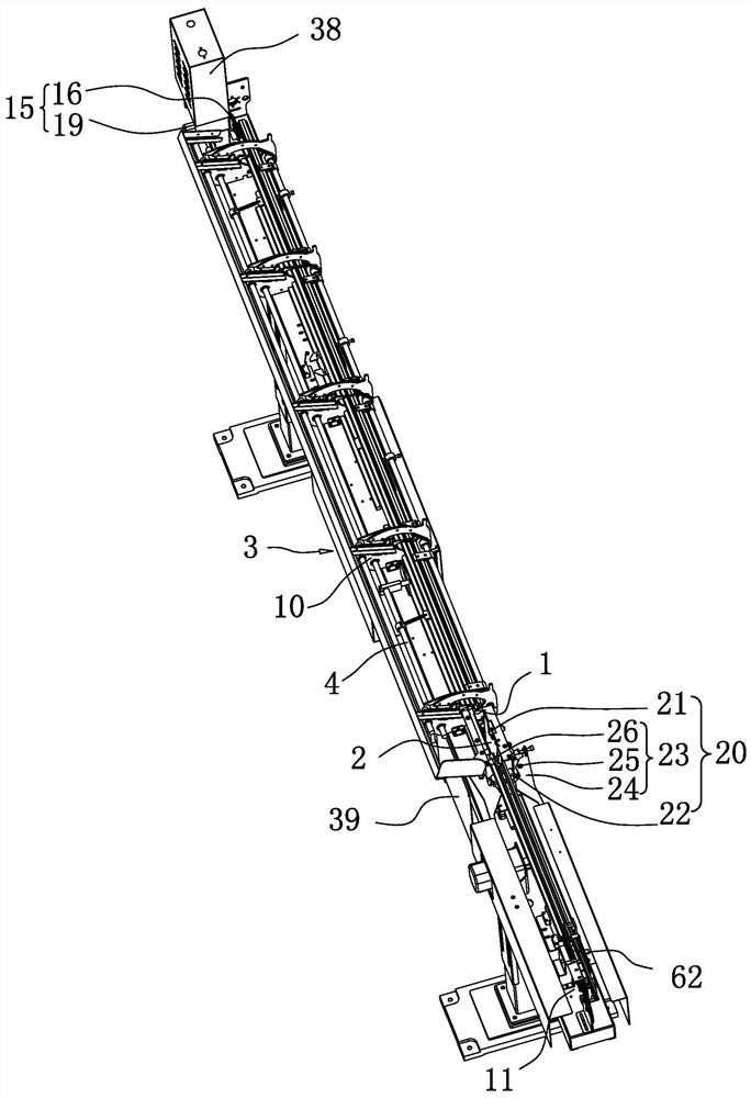 Mechanical automatic feeding device and feeding method thereof