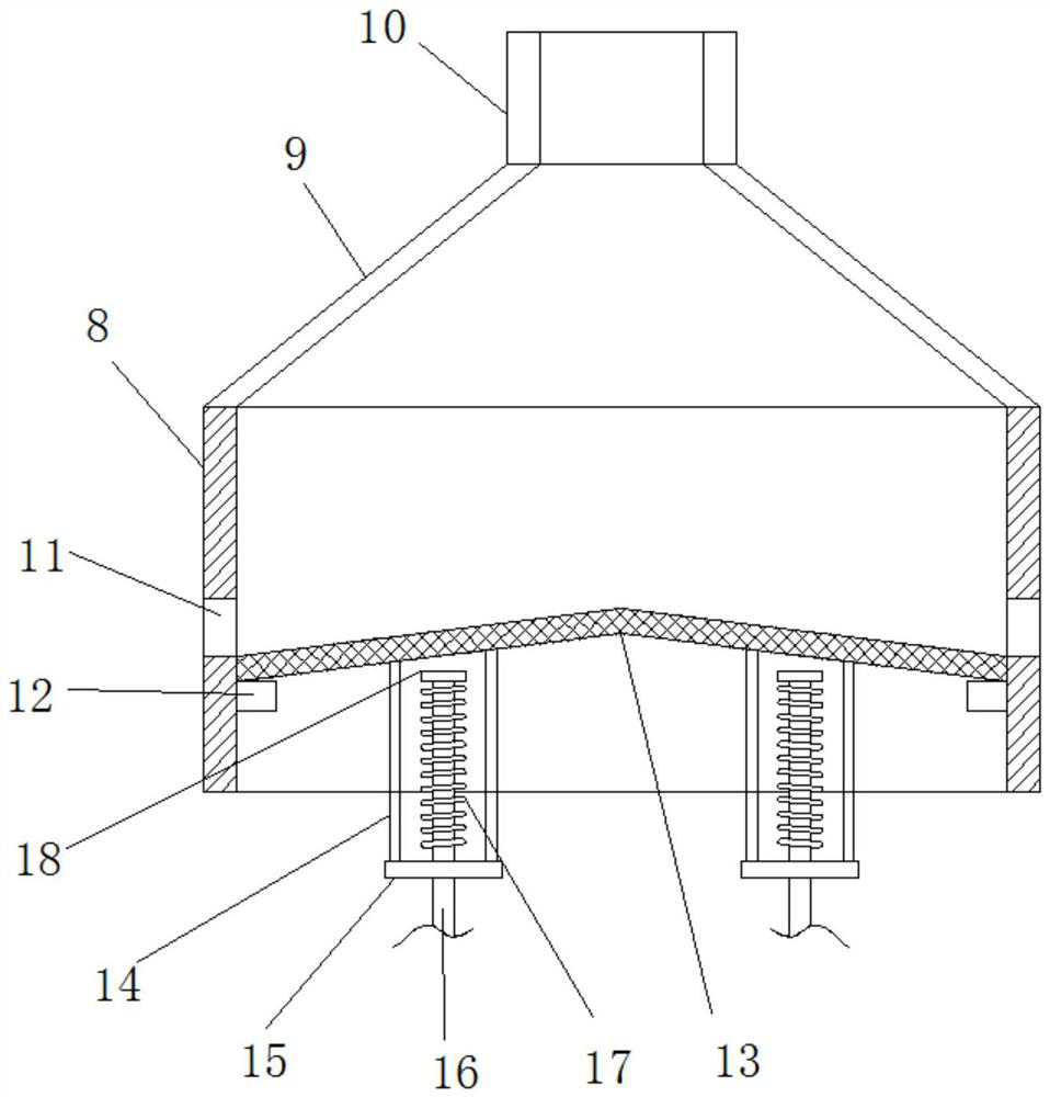 Zinc sulfate production device convenient to use