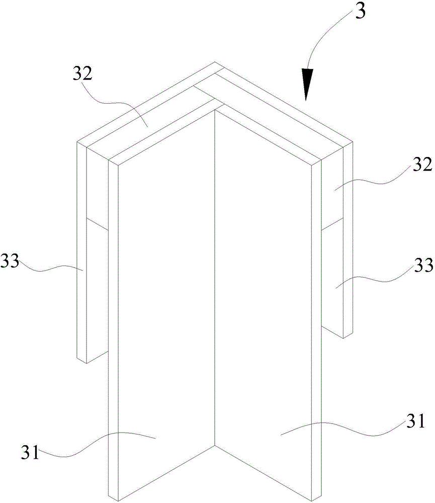 Combined type separation device for high-grade concrete and low-grade concrete