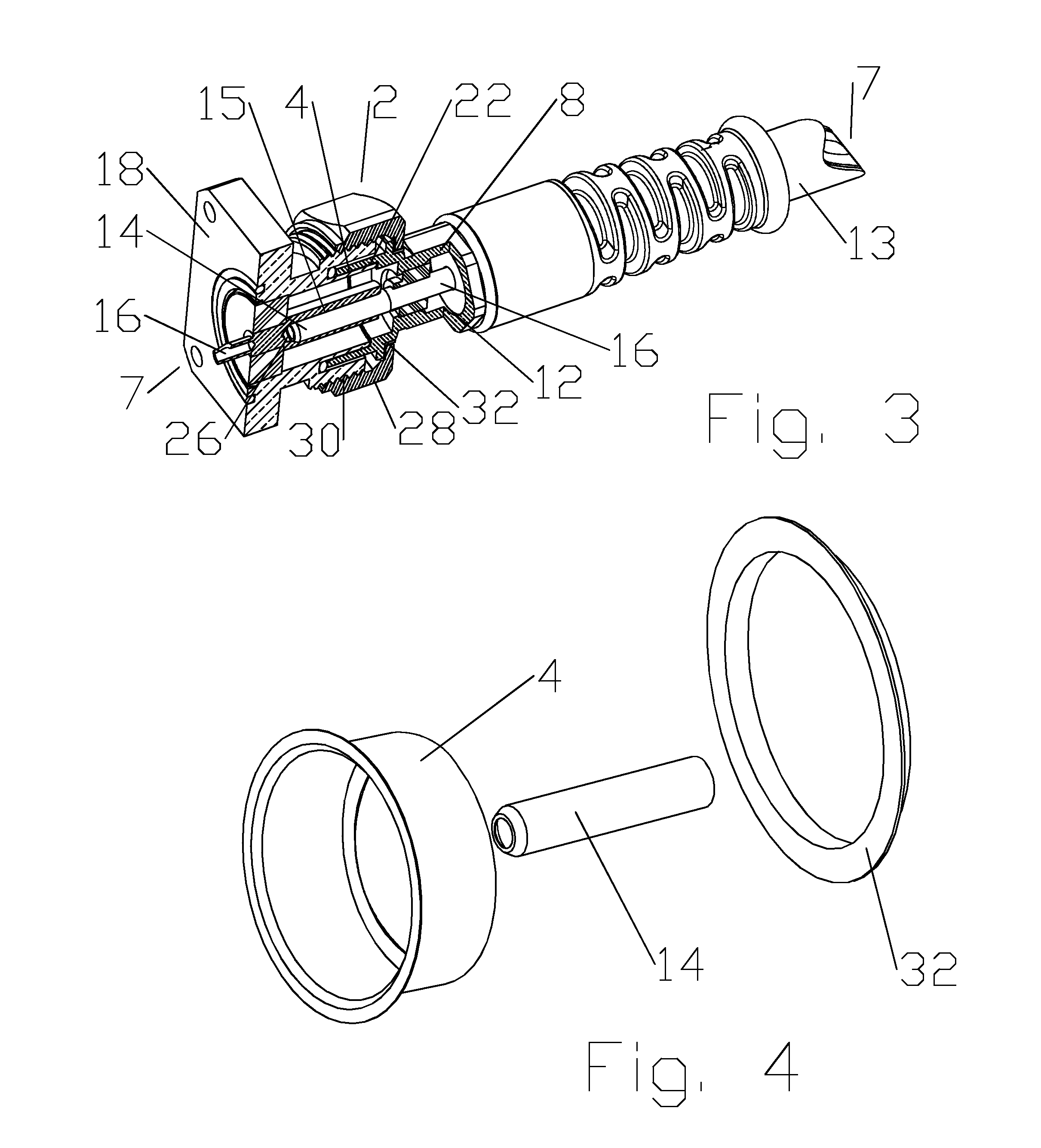 Coaxial connector with capacitively coupled connector interface and method of manufacture