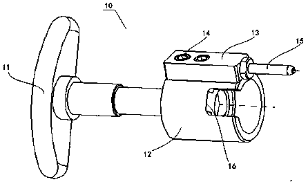 Installation fixture for engine oil control valve