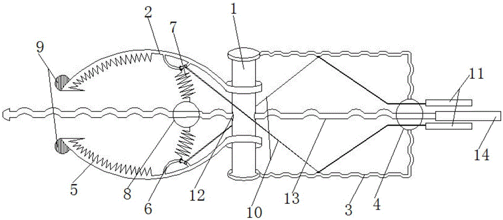 Medical clamping device