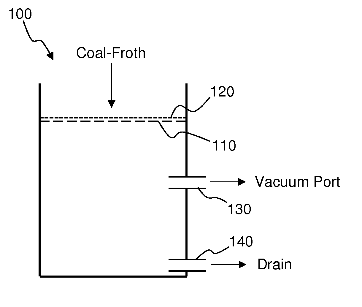 Vibration assisted vacuum dewatering of fine coal particles