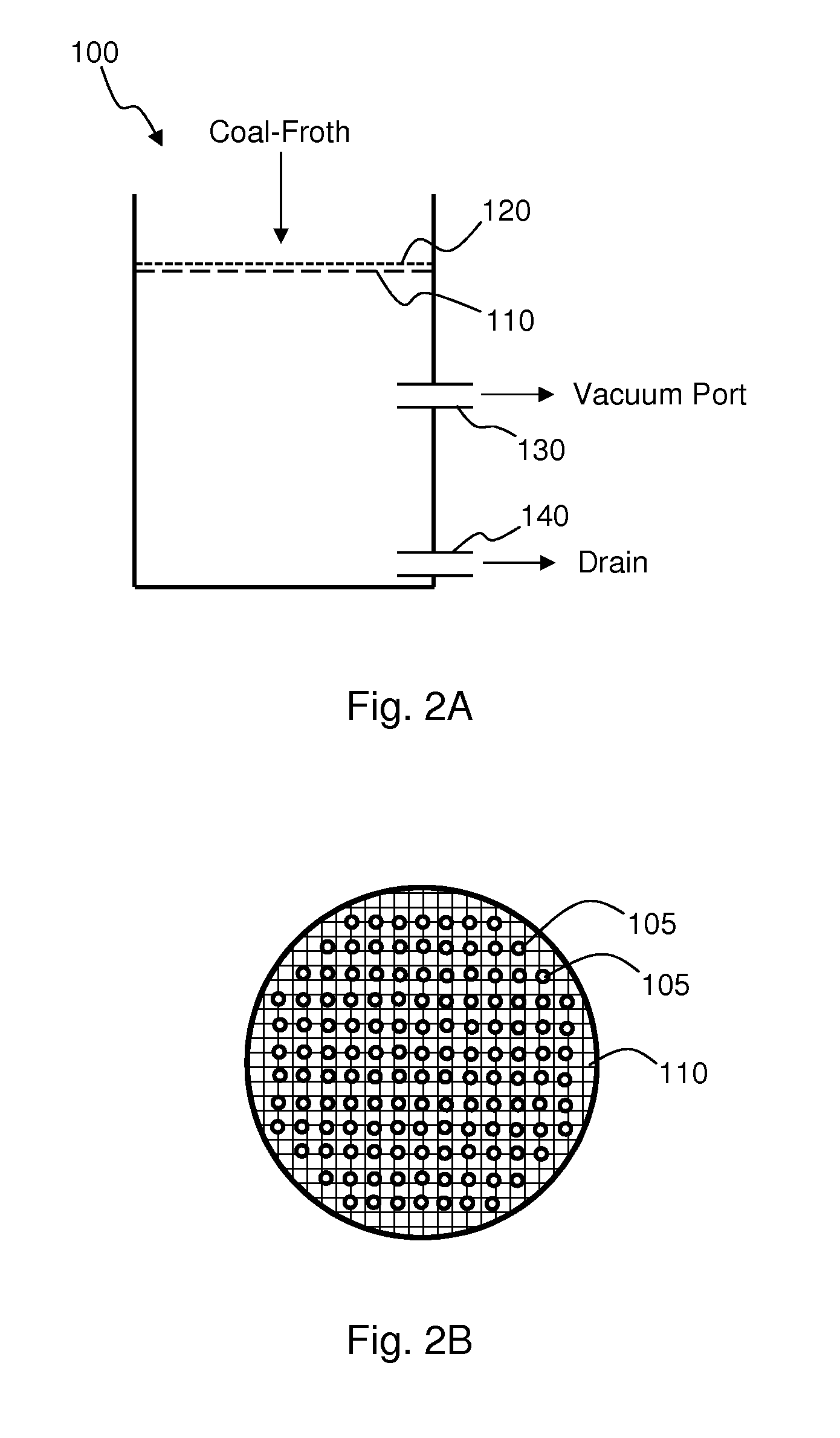 Vibration assisted vacuum dewatering of fine coal particles