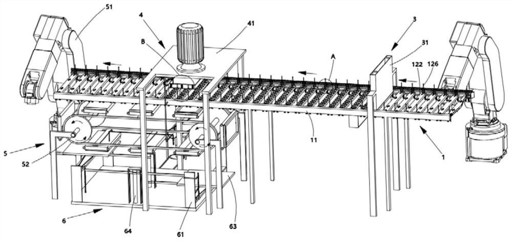 A kind of automatic production method of sofa seat frame