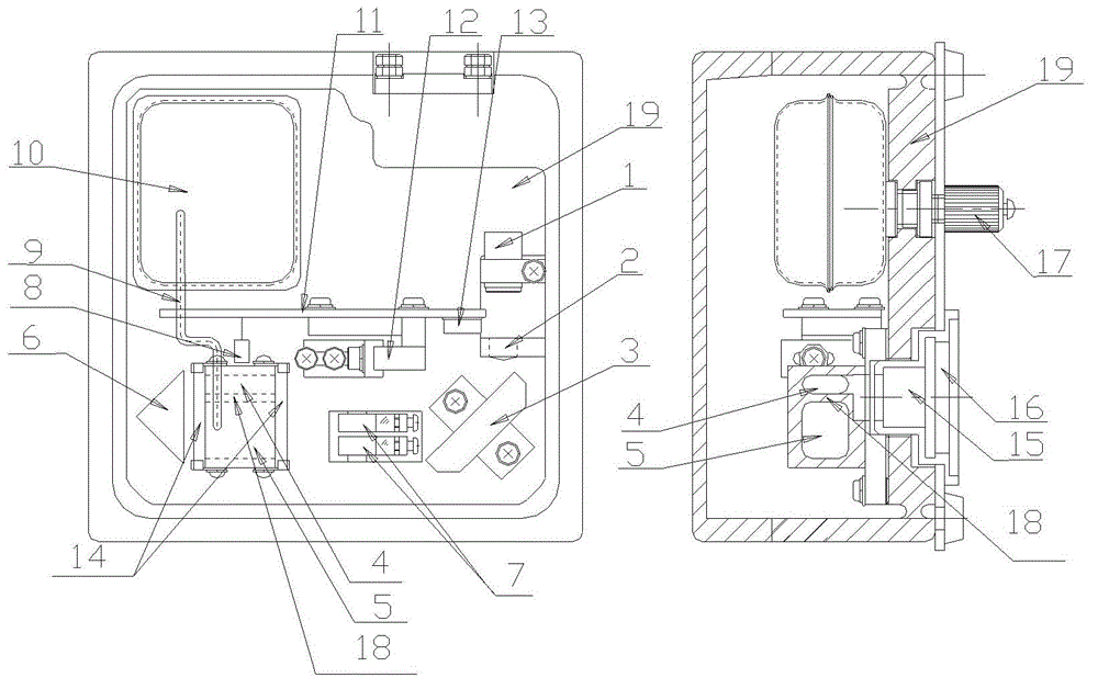 Optical interference type intelligent gas sensor