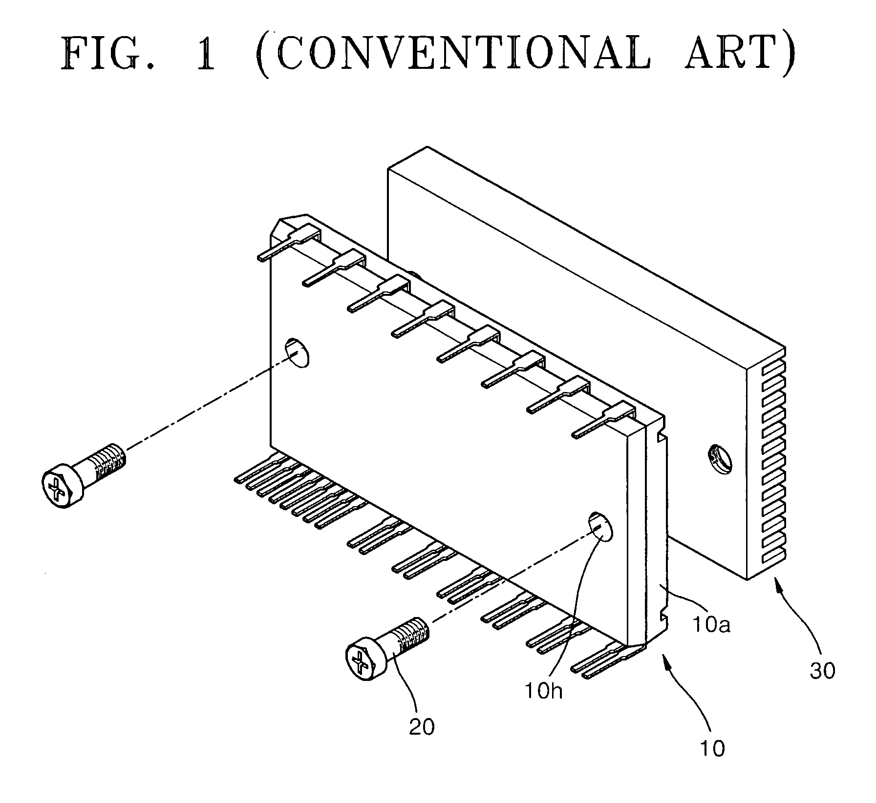 Power device package and semiconductor package mold for fabricating the same