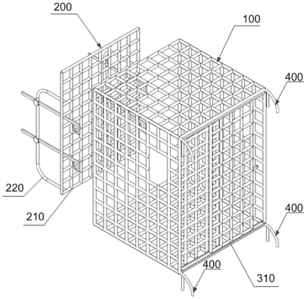 Retaining device for experimental animal