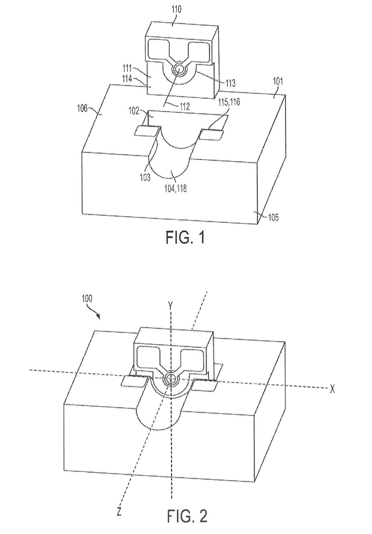 Optical assembly with passive alignment