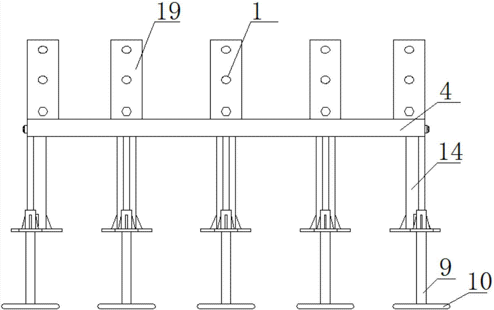 Conjoined wind-resistance greenhouse