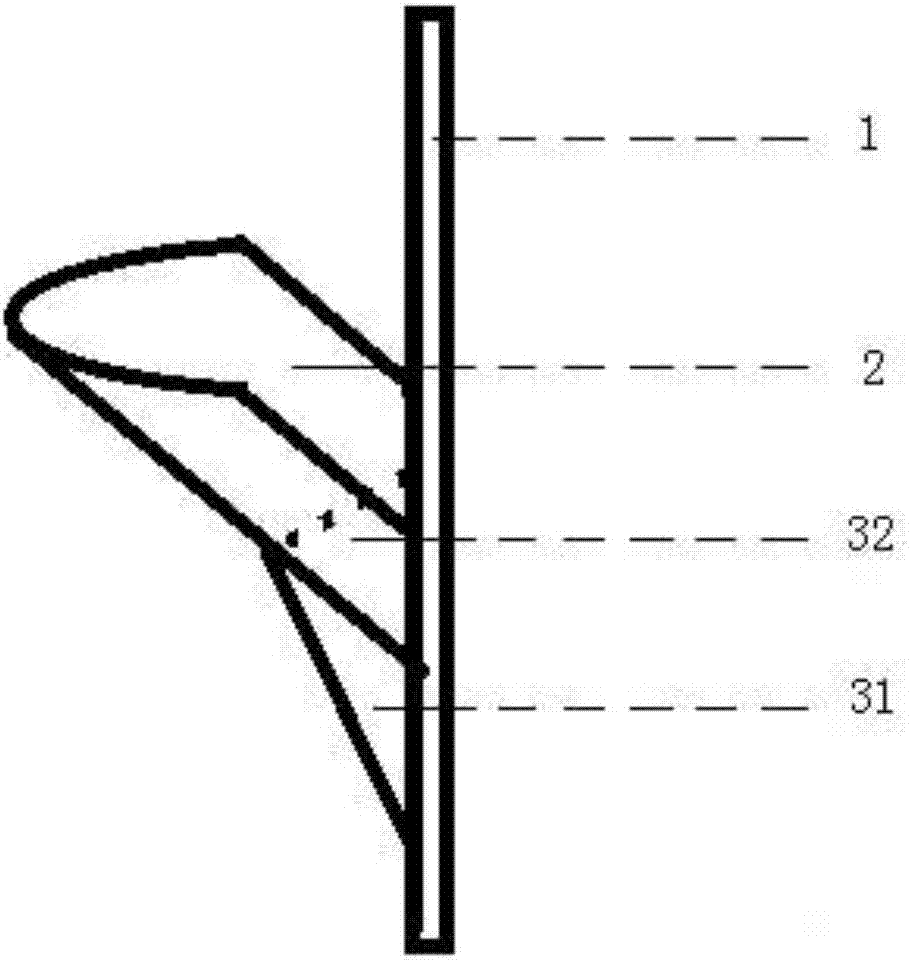 Pot seedling placement unit grid and use method thereof