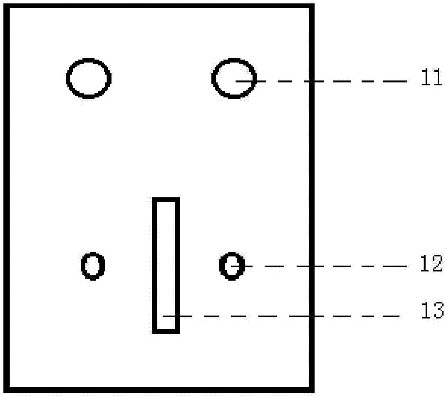 Pot seedling placement unit grid and use method thereof