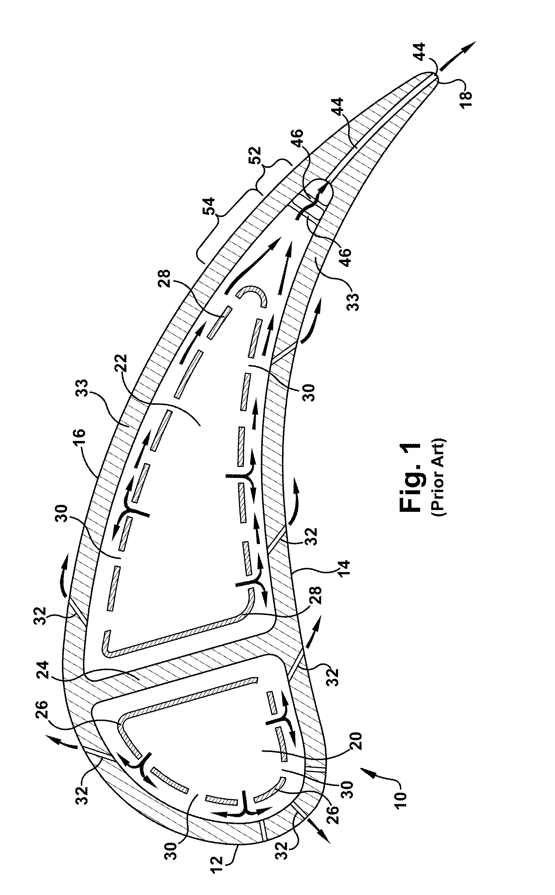 Turbine blade cooling circuits