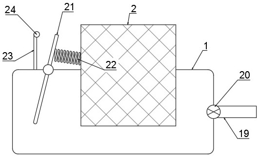 Water conservancy anti-blocking dredging device and using method thereof