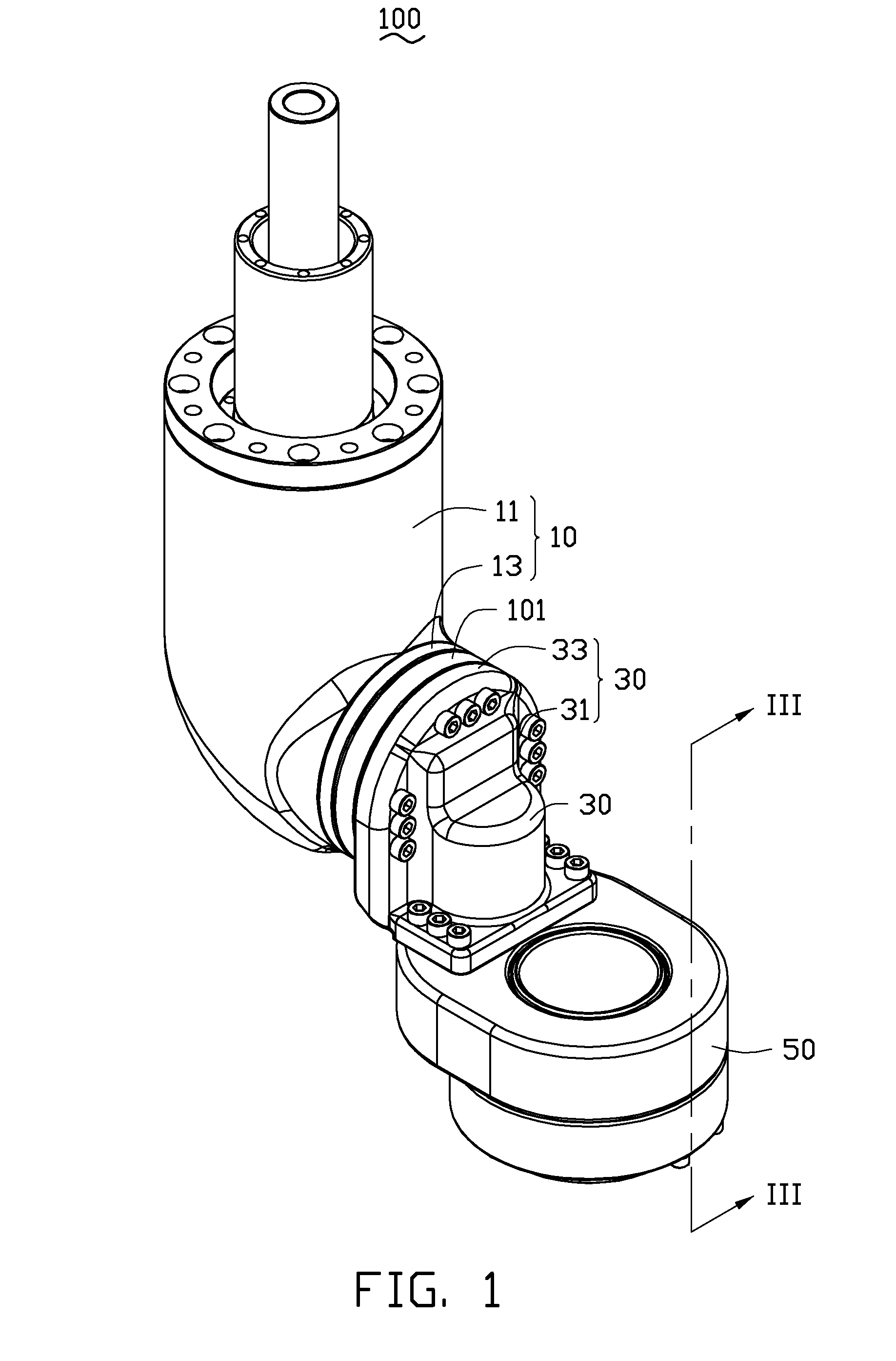 Robot arm assembly