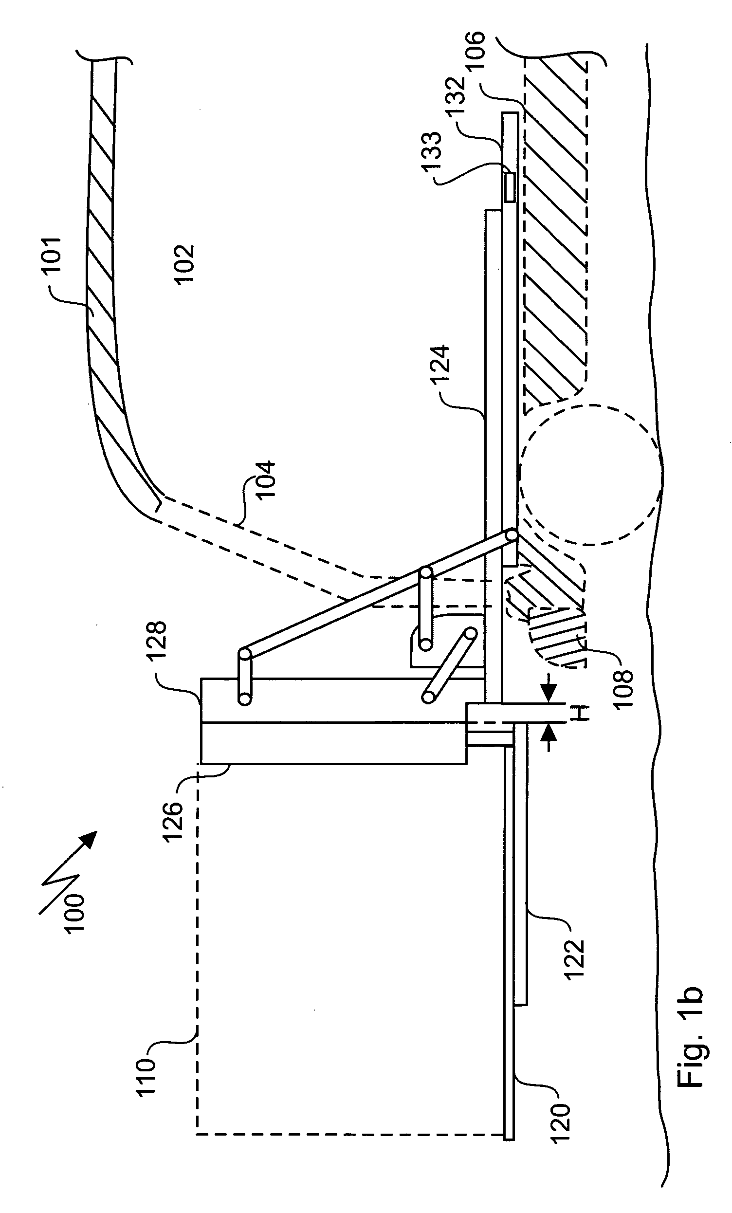 Inside vehicle lift