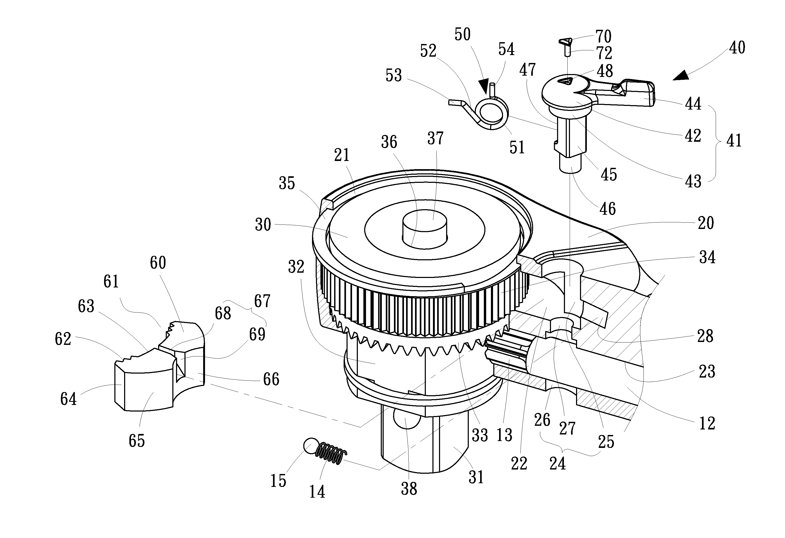 Selective One-Way Wrench