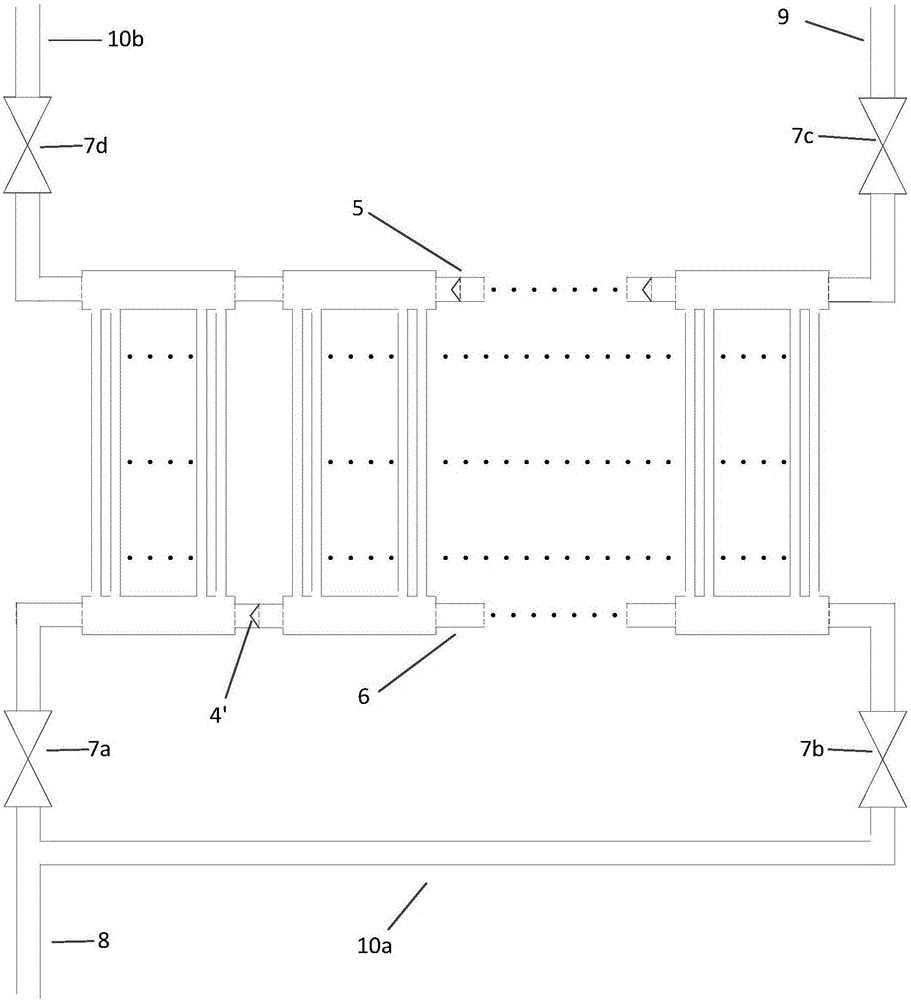 Single-phase fluid tube-plate heat absorber loop