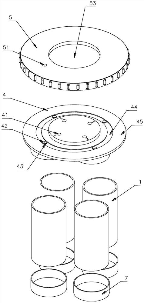 A bronchoalveolar lavage fluid sample collector