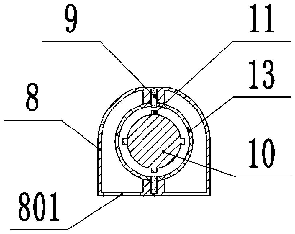 Grain processing rice milling device