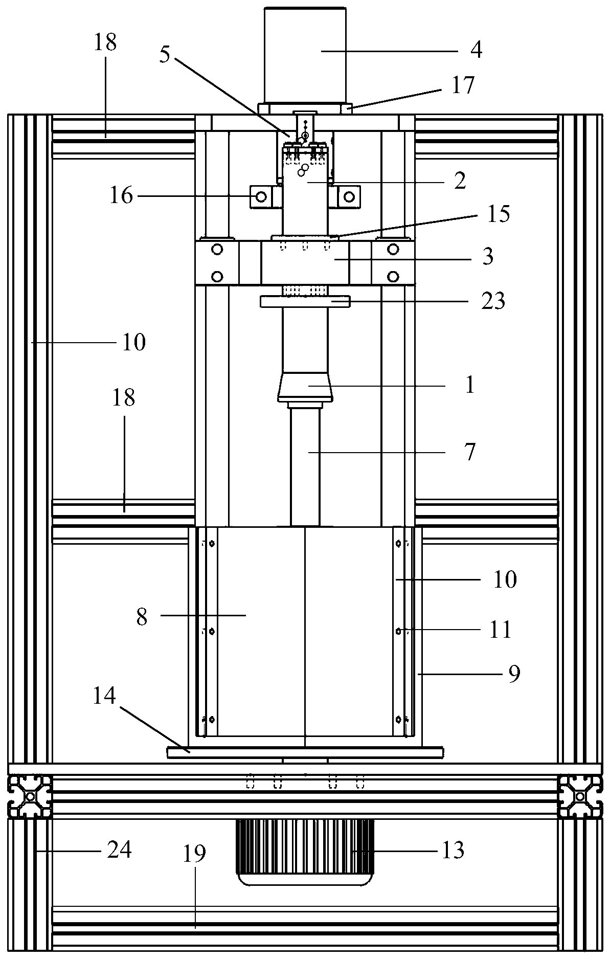 Rock wear resistance digital drilling test system and method