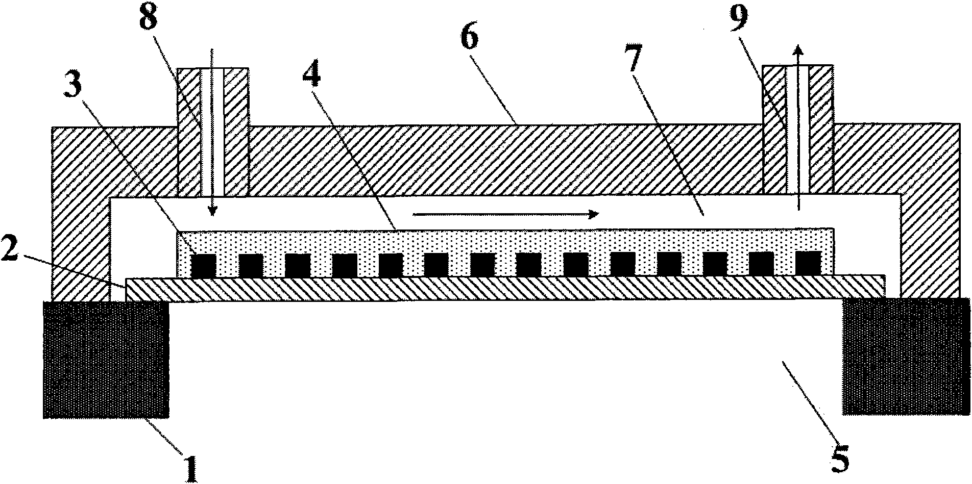 Membrane-type gas enrichment device based on polyimide film