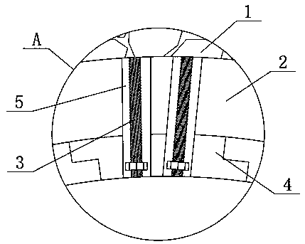 Tunnel support system suitable for soft and broken surrounding rocks