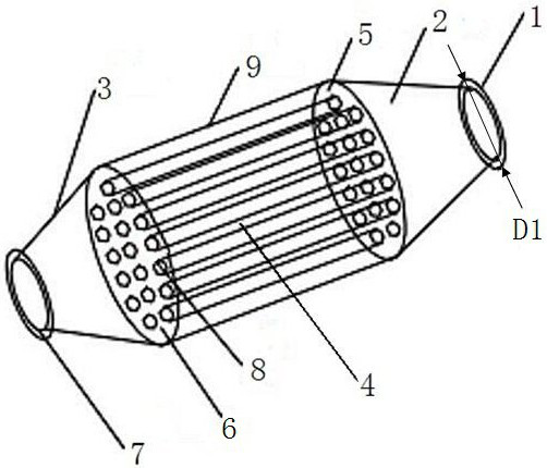 Compound silencing device for air suction of high speed centrifugal fan