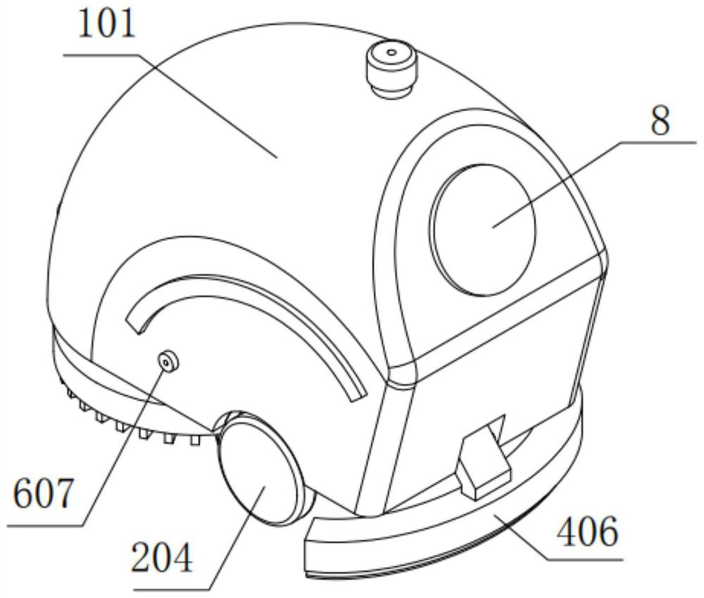 Ground cleaning device