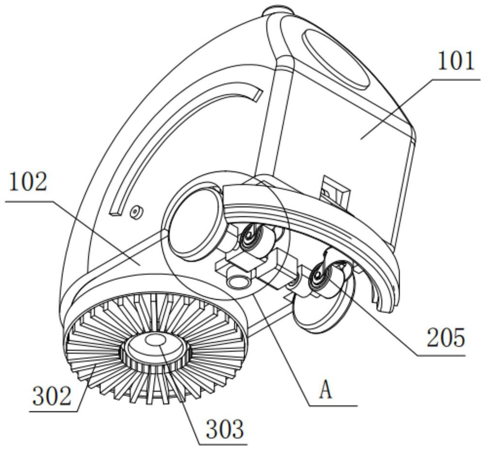 Ground cleaning device